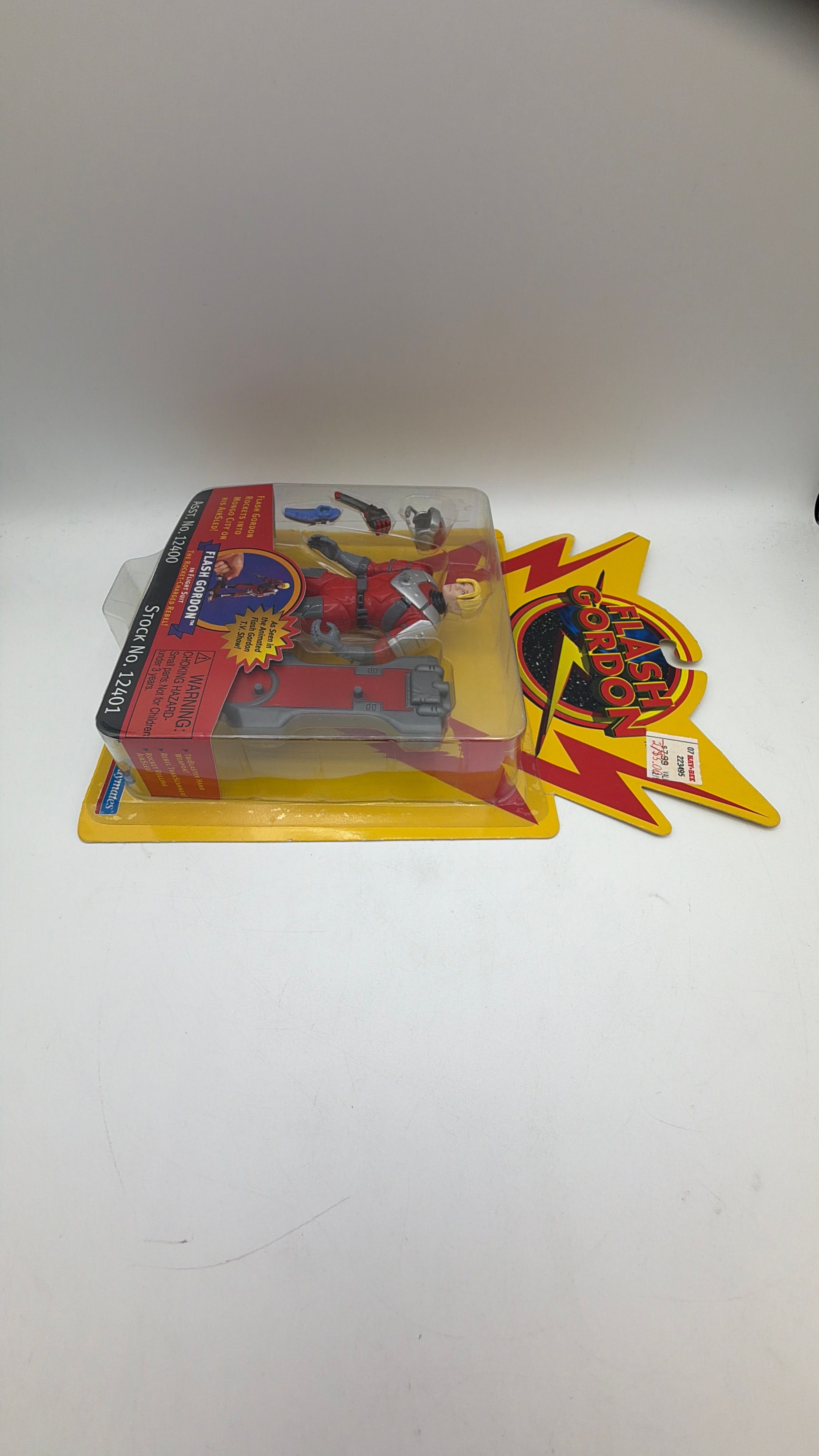 Vintage Playmates Flash Gordon in flight suit Action Figure 1996 view 4