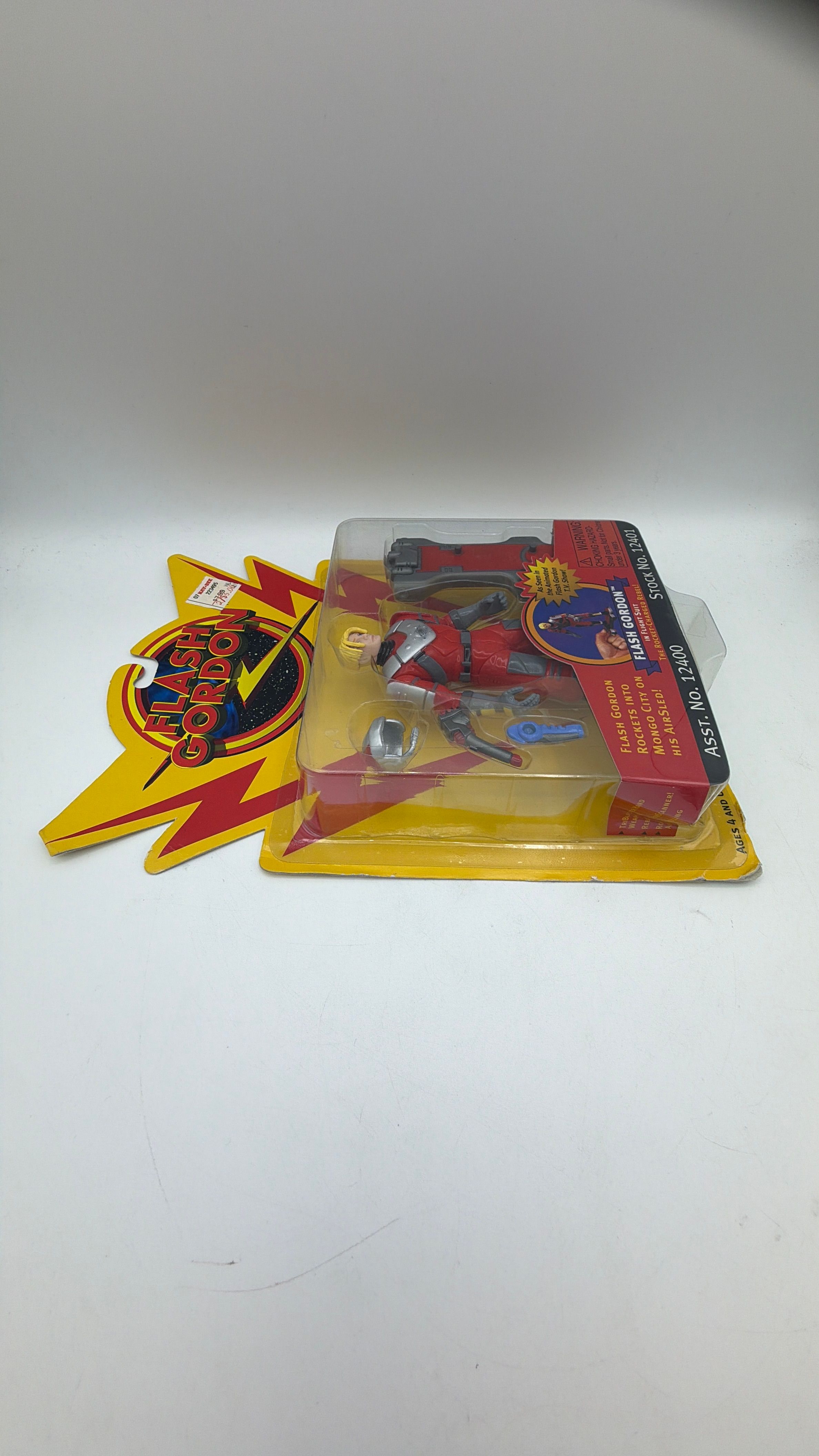 Vintage Playmates Flash Gordon in flight suit Action Figure 1996 view 5