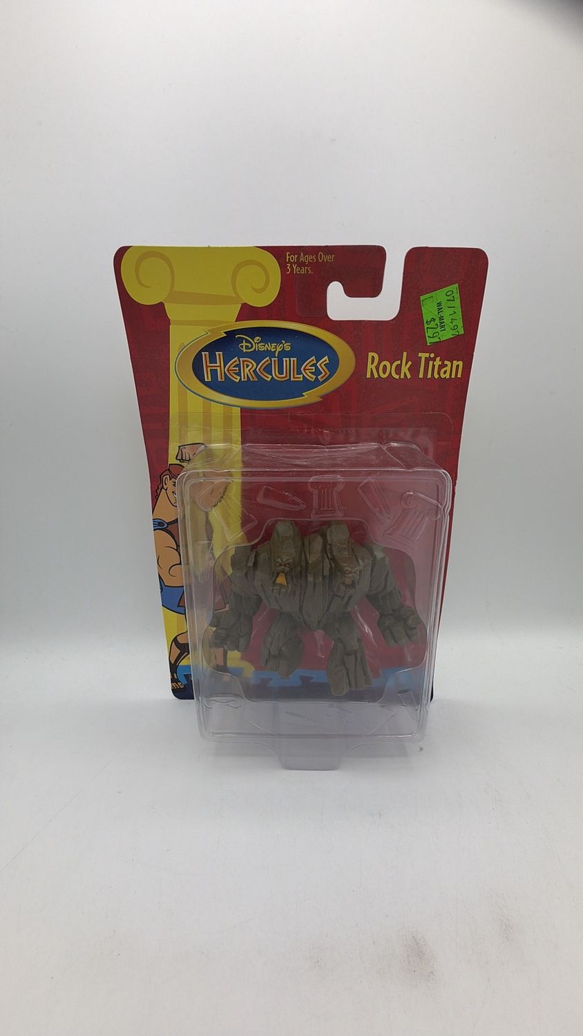 Vintage 1991 Mattel Disney Hercules Rock Titan Figure