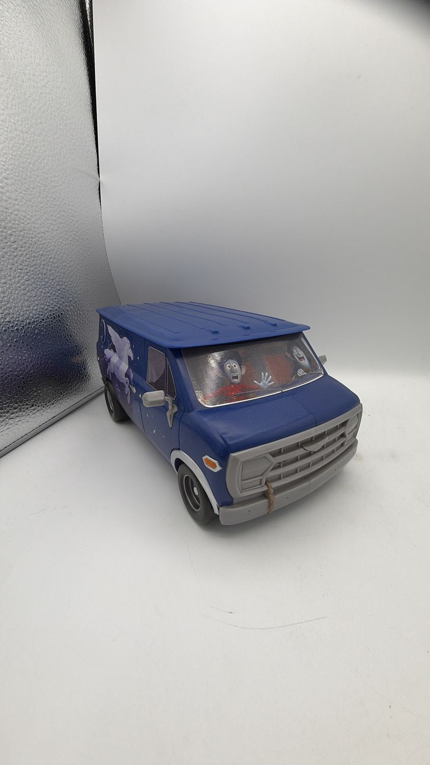 Disney Parks Exclusive Onward Popcorn Bucket Pixar Guinevere Van w/ Strap