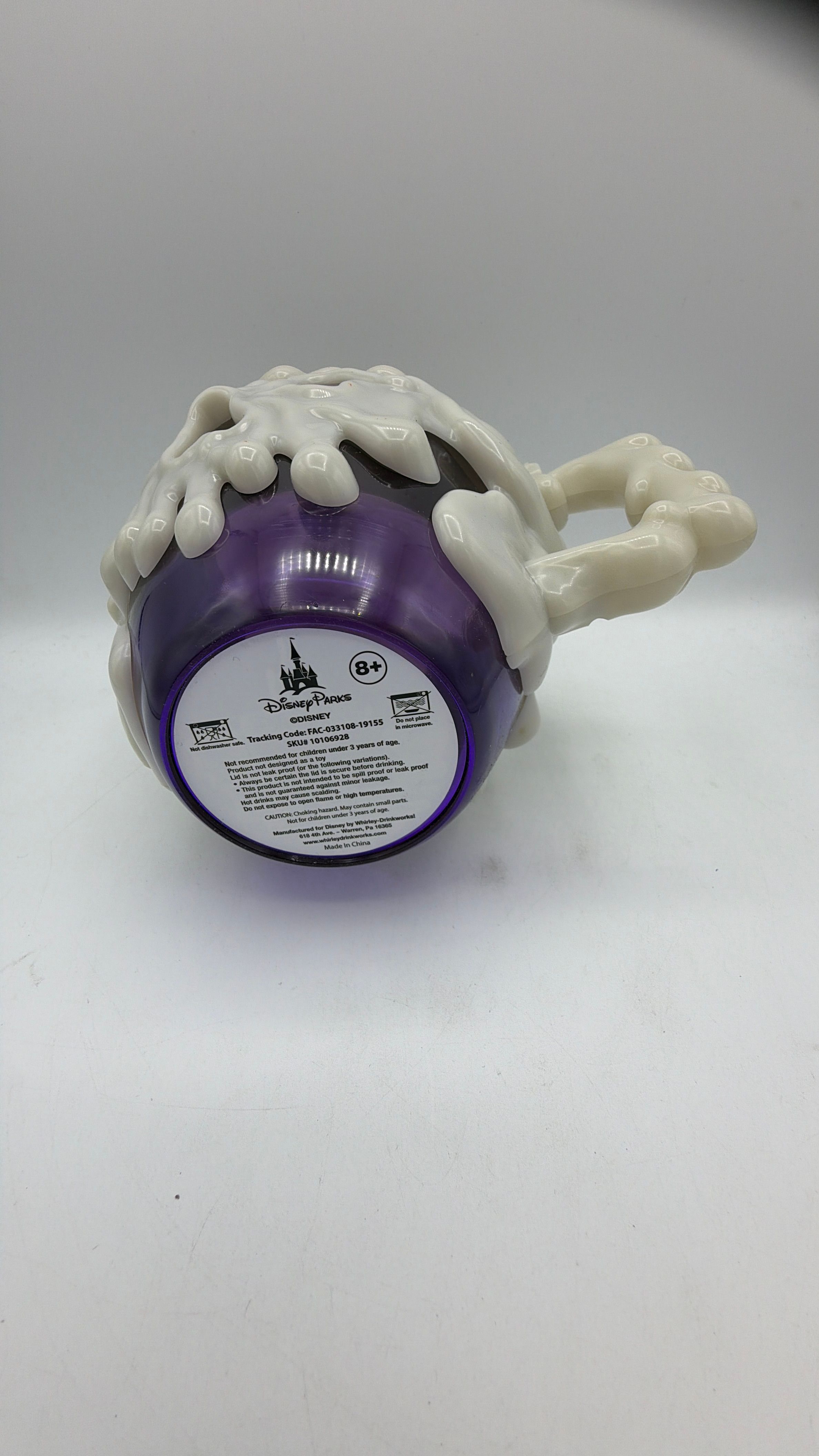 Disney Parks Snow White Purple Poison Apple Stein Mug Cup Halloween view 2