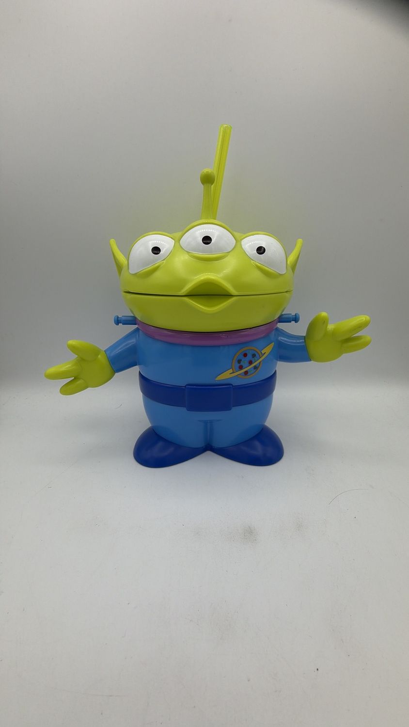 Disney Parks Pixar Toy Story Pizza Planet Little Green Alien Sipper Cup No Strap