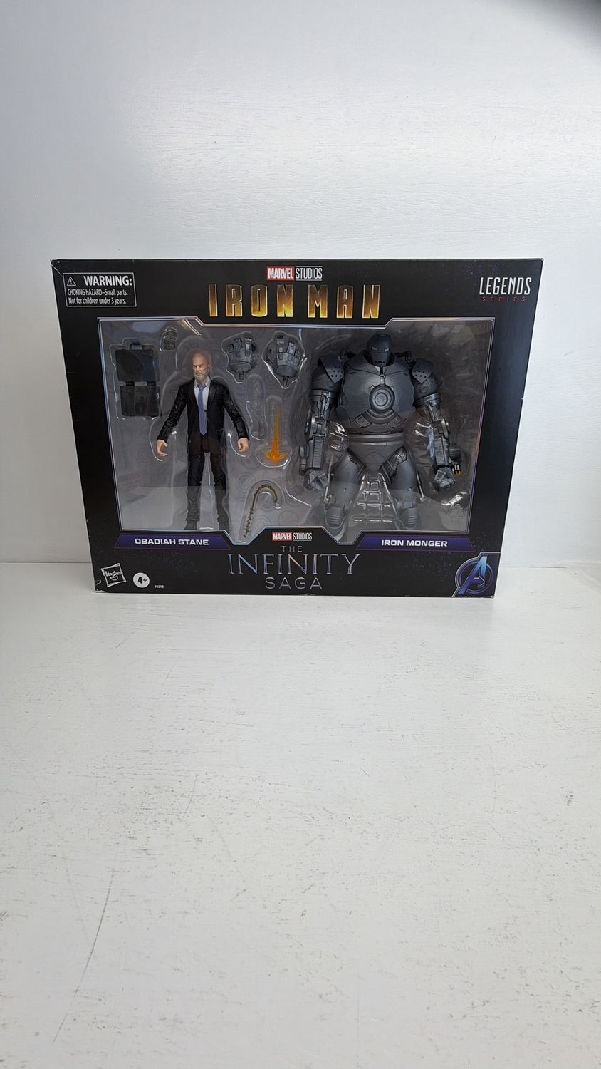 Hasbro Marvel Legends Infinity Saga Obadiah And Iron Monger Figures 2021