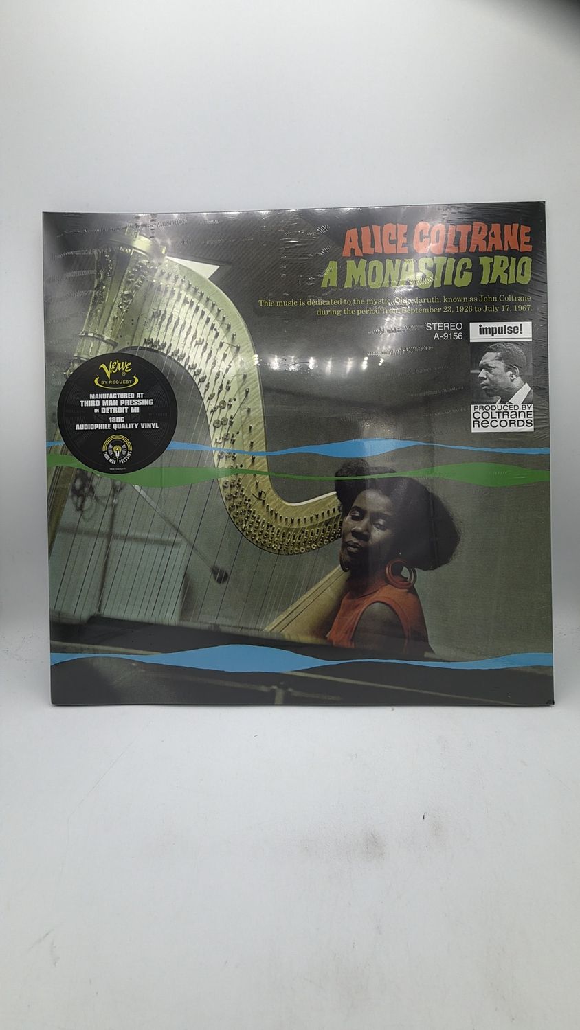 Vinyl Record | Alice Coltrane | A Monastic Trio