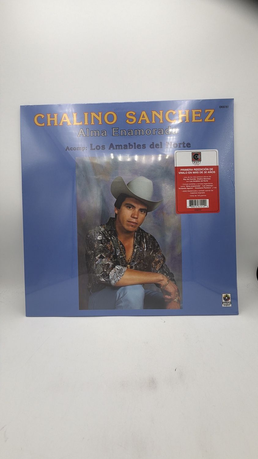 Vinyl Record | Chalino Sanchez - Alma Enamorada LP NEW
