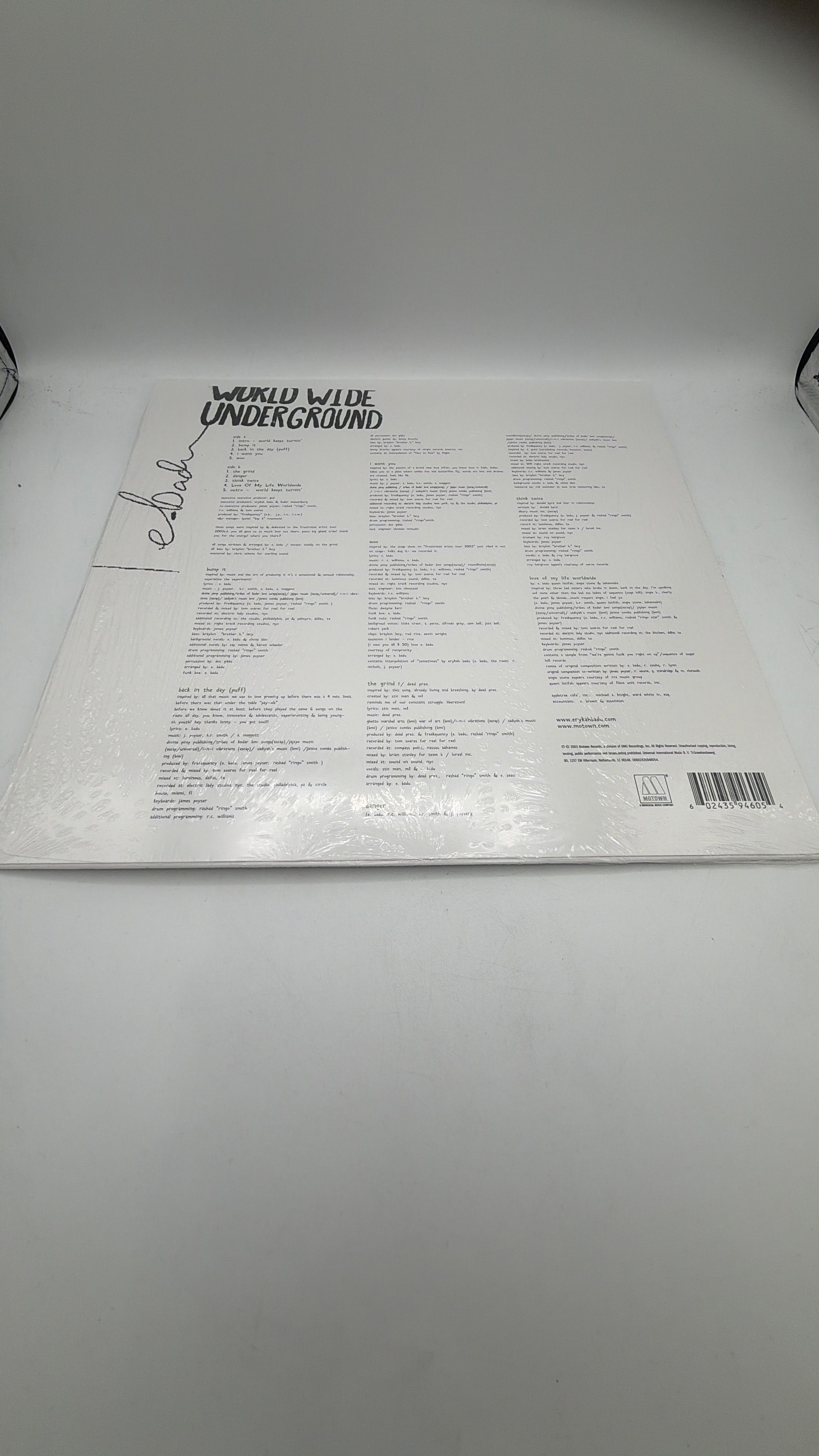 Vinyl Record | Erykah Badu - Worldwide Underground view 2