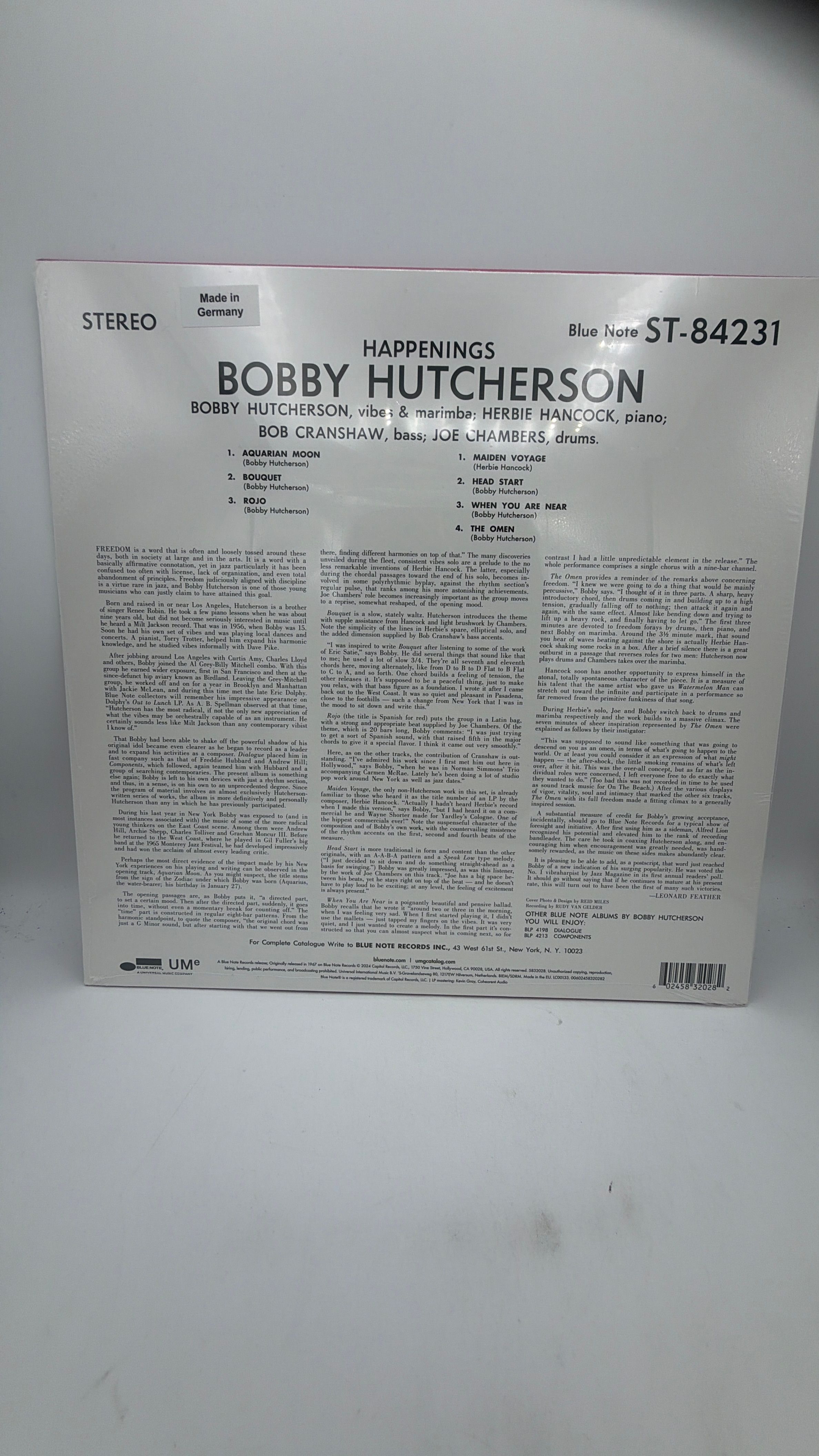 Vinyl Record | Bobby Hutcherson - Happenings view 2