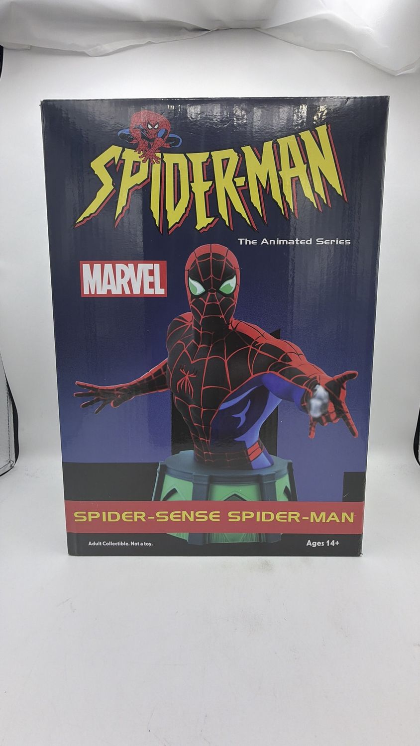 Marvel Spider-Man The Animated Series Spider Sense Resin Bust