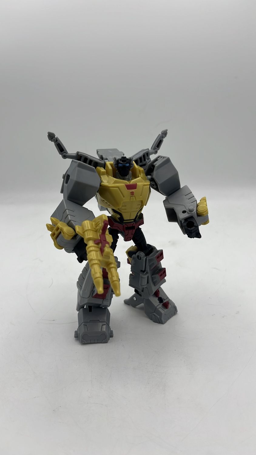 Hasbro Transformers Earthspark Grimlock Figure 2023 (used) Missing BAF Piece
