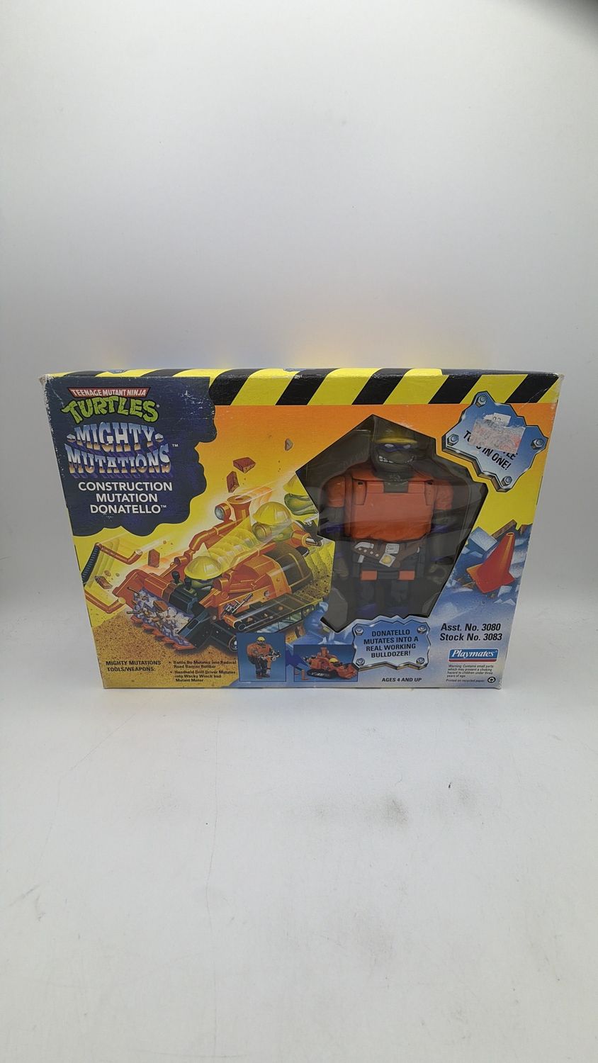 Playmates TMNT Figure Construction Mutation Donatello 1994