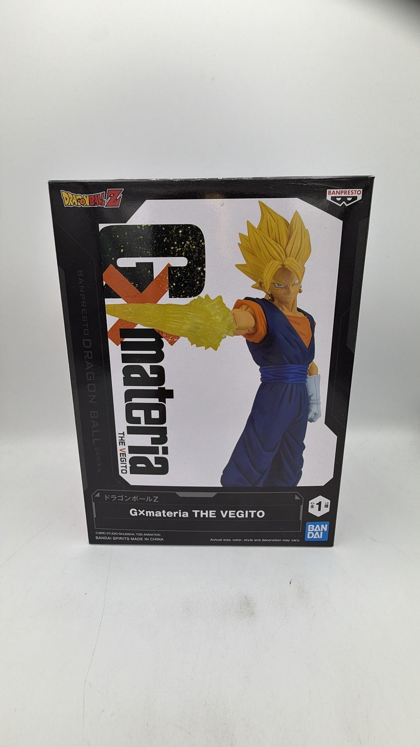 Banpresto Dragon Ball Z Figure Gxmateria THE VEGITO Collectible Anime &amp; Manga (used)