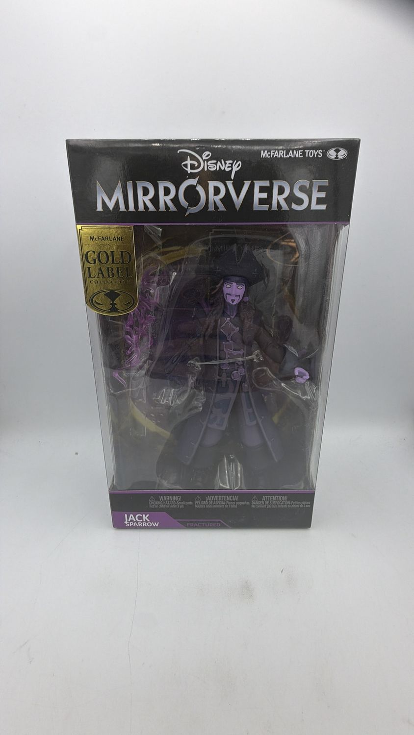 McFarlane Disney Mirrorverse Jack Sparrow Fractured 7" Figure