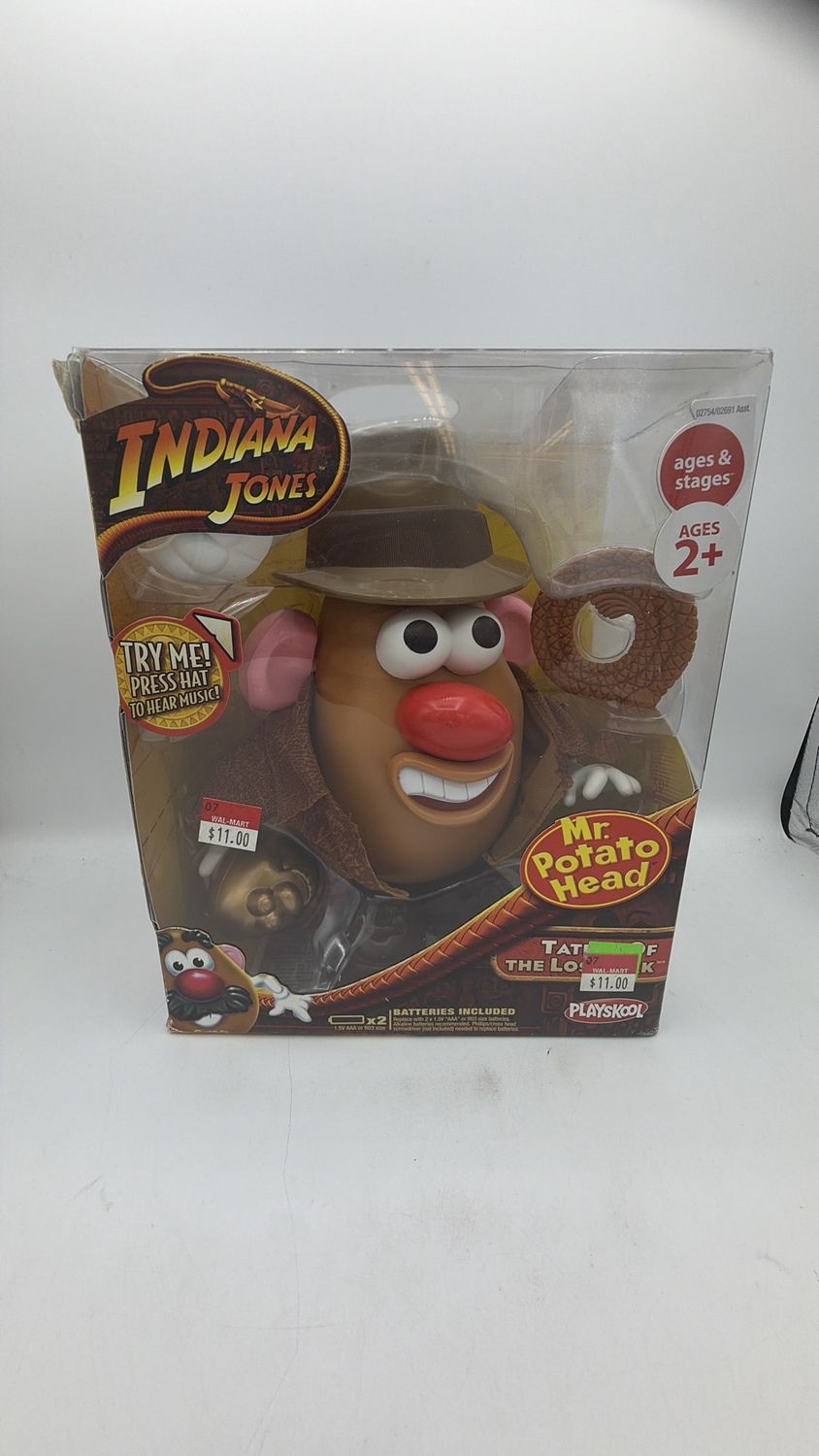 Playskool MR. POTATO HEAD Figure Indiana Jones Taters of the Lost Ark 2008