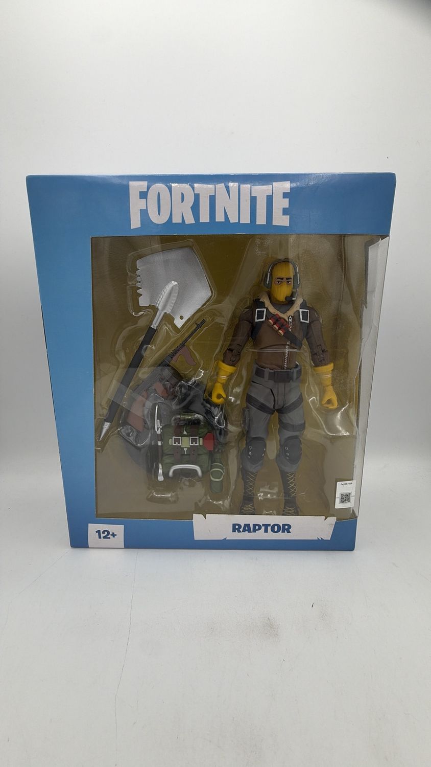 Fortnite Raptor w/Accessories &amp; Weapons 7" Figure