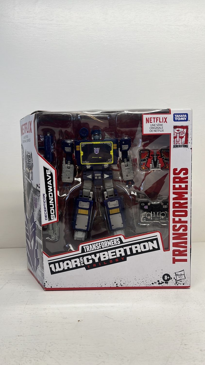 Hasbro Transformers War For Cybertron Earthrise Soundwave Figure 2020