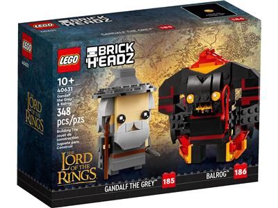 Lego Brickheadz 40631 Gandalf the Grey &amp; Balrog 2023