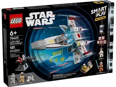 LEGO Star Wars 75423 SMART Play Luke’s Red Five X-wing 2026