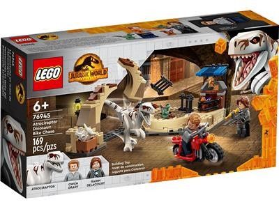 LEGO Jurassic World Dominion 76945 Atrociraptor Dinosaur Bike Chase 2022