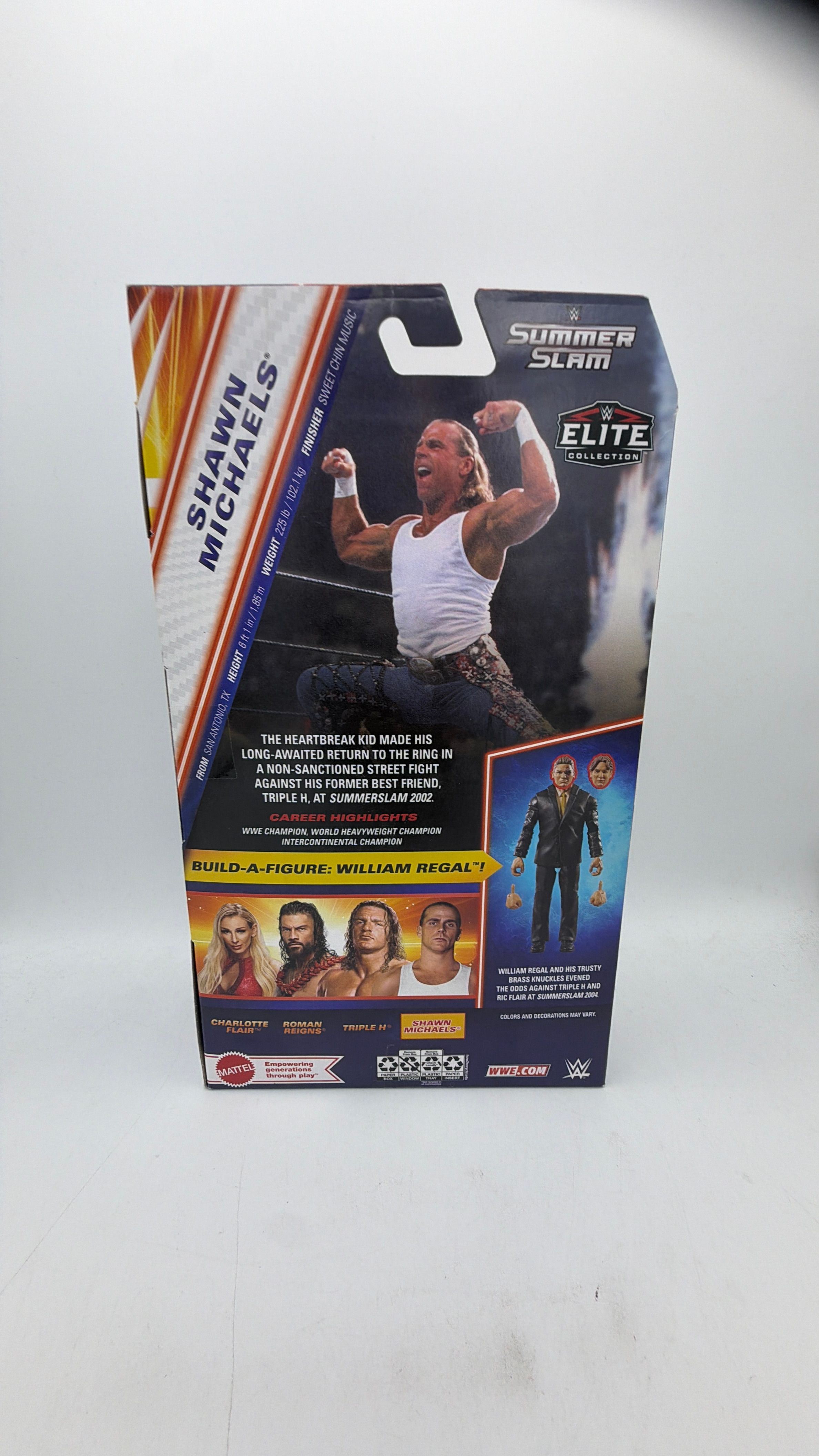 Mattel WWE Figure Elite Collection Summer Slam Shawn Michaels view 5