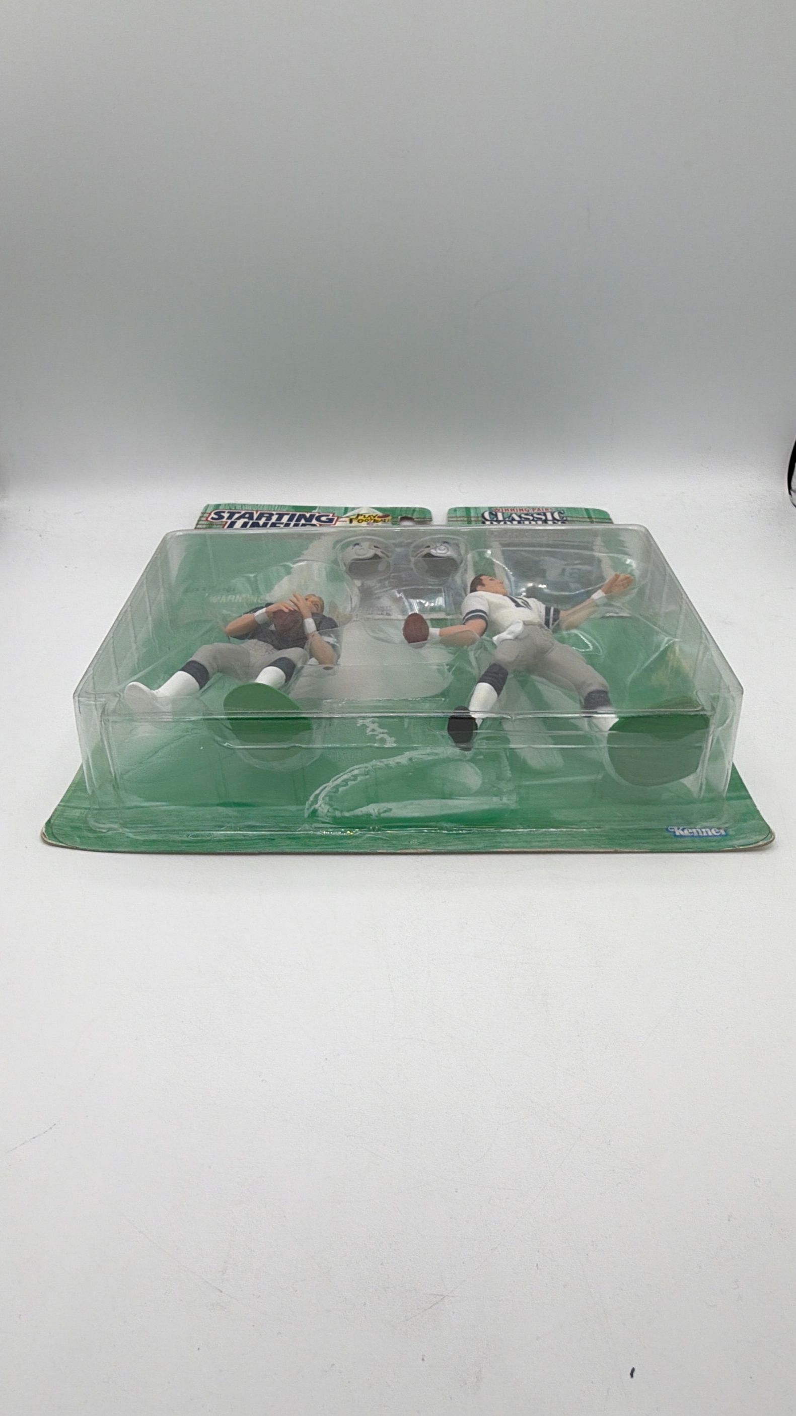 Kenner Starting Lineup Figure Set Troy Aikman & Roger Satubach 1997 Classic Doubles view 2