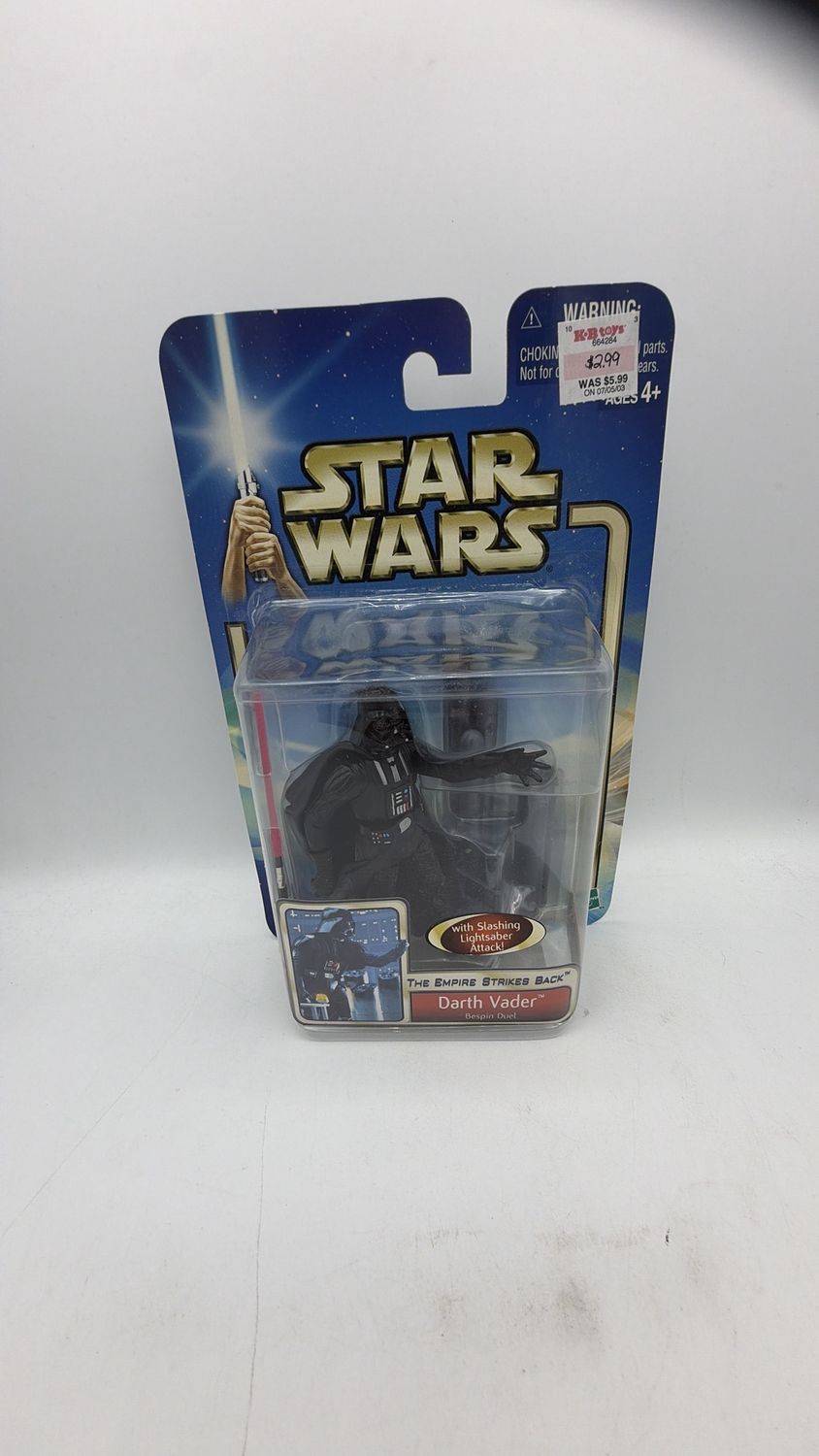 Hasbro Star Wars Figure The Empire Strikes Back Darth Vader Bespin Duel