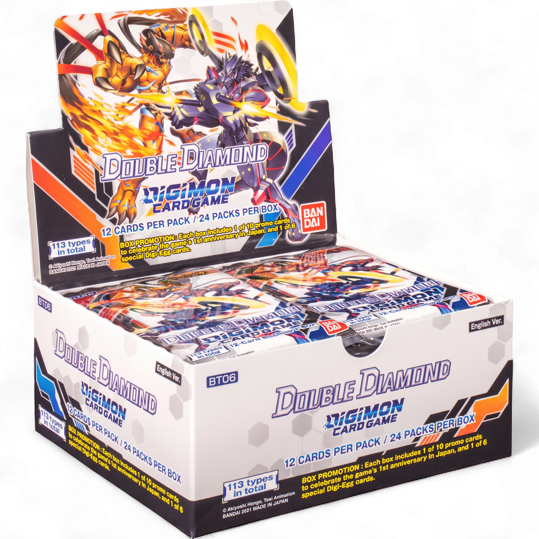 Digimon Card Game Double Dimaond 24 Pk Booster Box