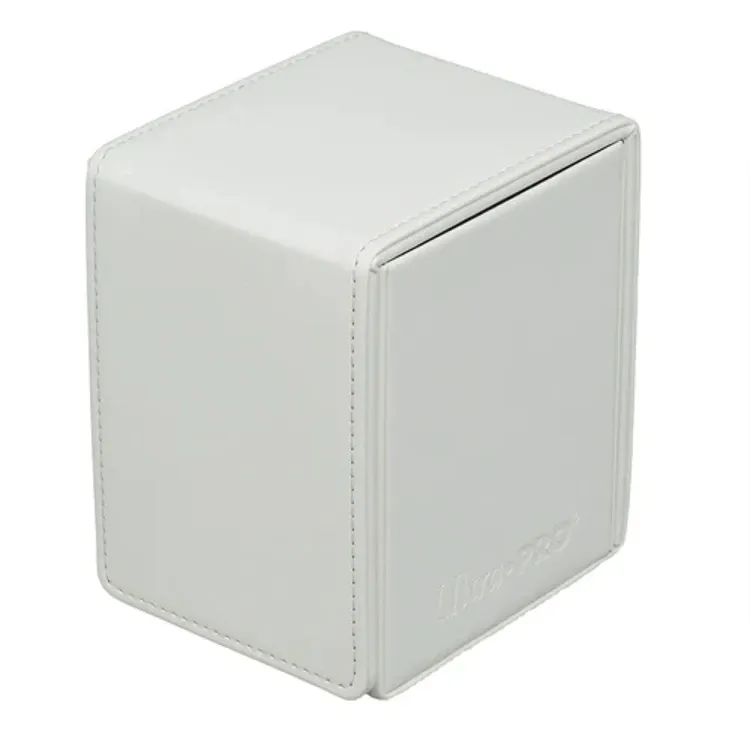Ultra PRO Vivid Alcove Flip 100+ Deck Box - White