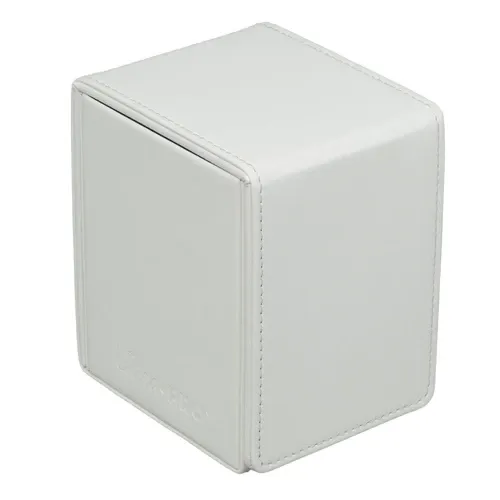 Ultra PRO Vivid Alcove Flip 100+ Deck Box - White view 2