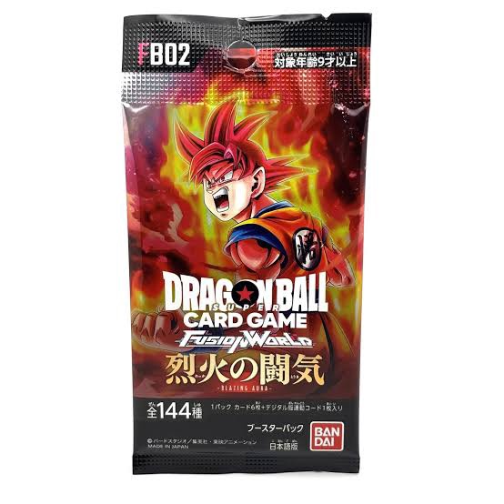 Dragon Ball Super Card Game Japan FB-02