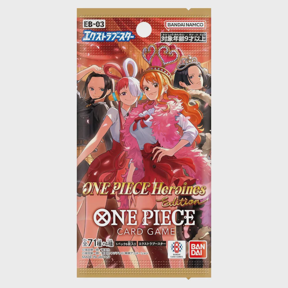 Bandai One Piece EB-03 Heroines Edition Japanese Booster Pack
