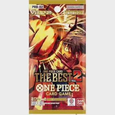 Bandai One Piece PRB-02 The Best Vol. 2 Japanese Booster Pack