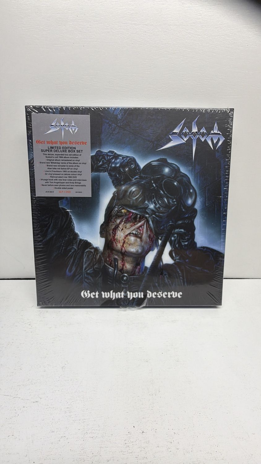 Vinyl Record | Sodom | Get What You Deserve [Deluxe Box Set]