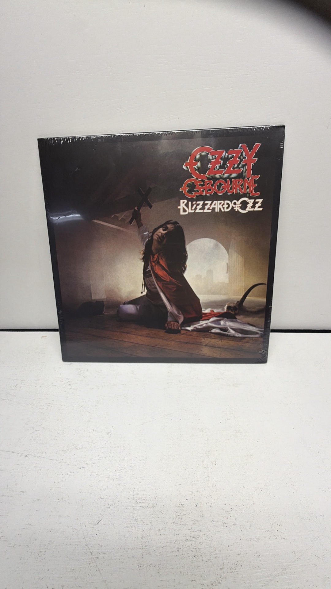 Vinyl Record | Ozzy Osbourne - Blizzard Of Ozz Limited Silver & Red Swirl Vinyl LP