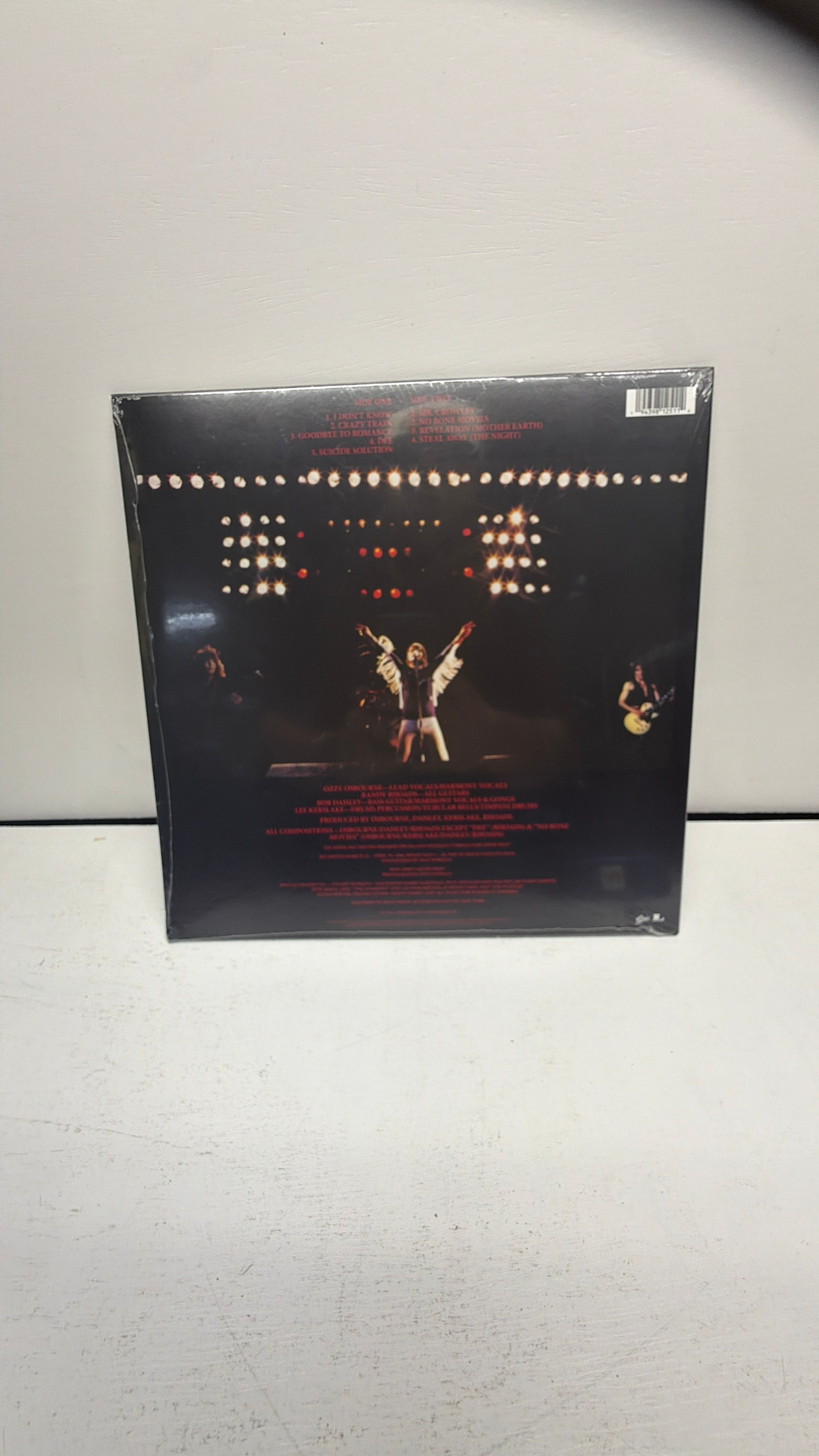 Vinyl Record | Ozzy Osbourne - Blizzard Of Ozz Limited Silver & Red Swirl Vinyl LP view 2