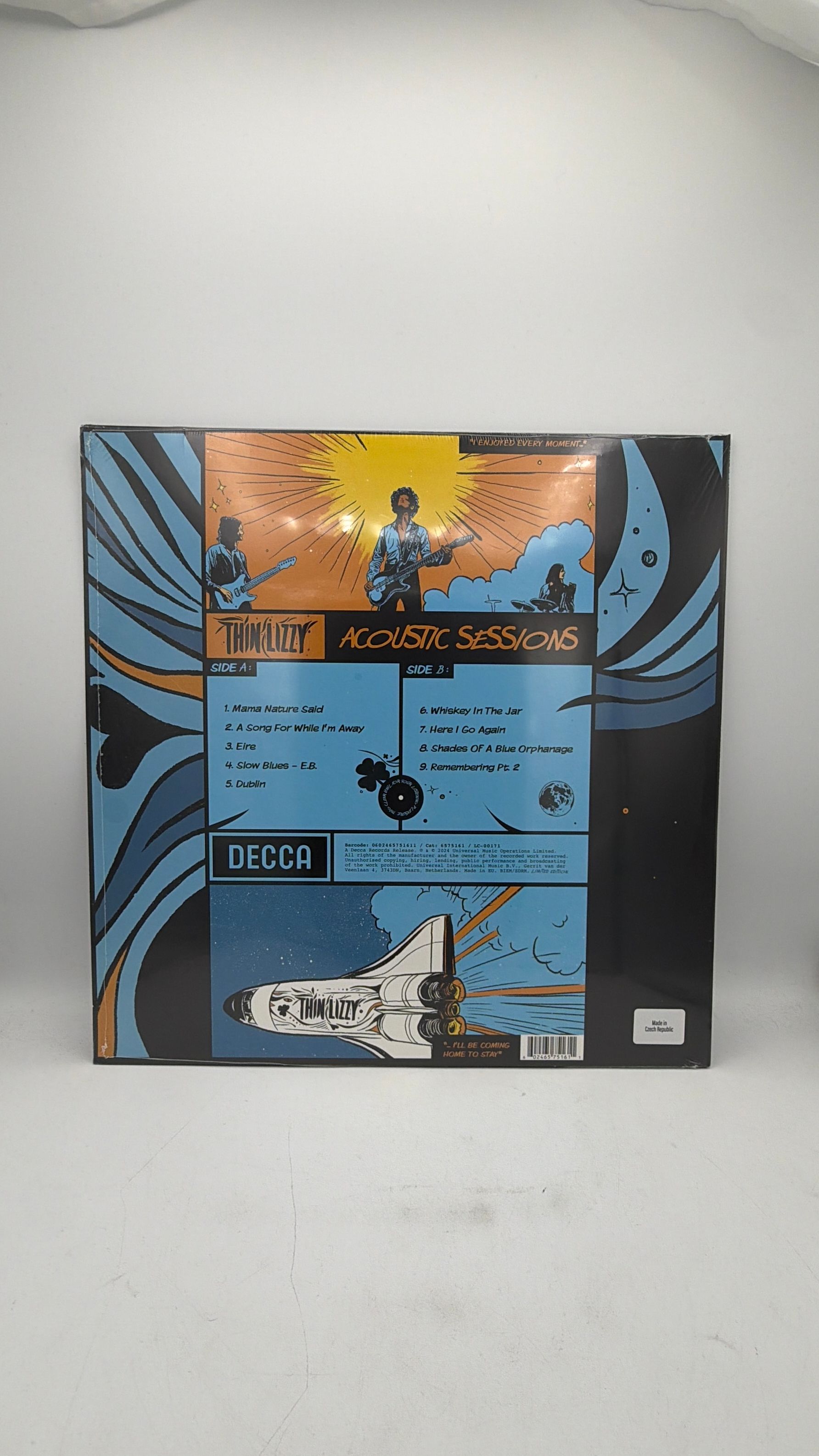 Vinyl Record | Thin Lizzy - Acoustic Sessions (Clear Vinyl) view 2
