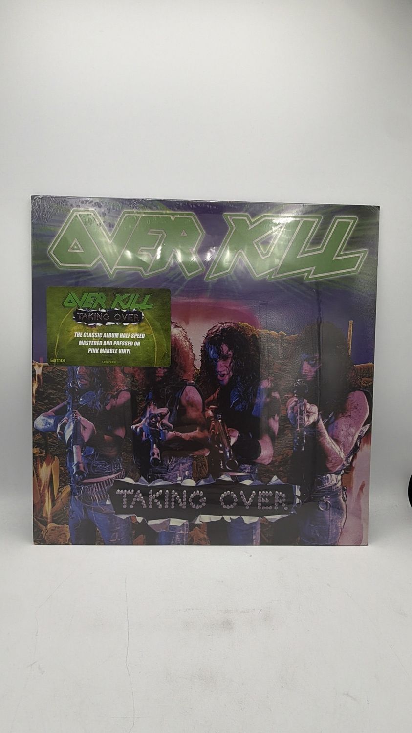 Vinyl Record | Overkill - Taking Over (Pink Marble Vinyl Reissue)