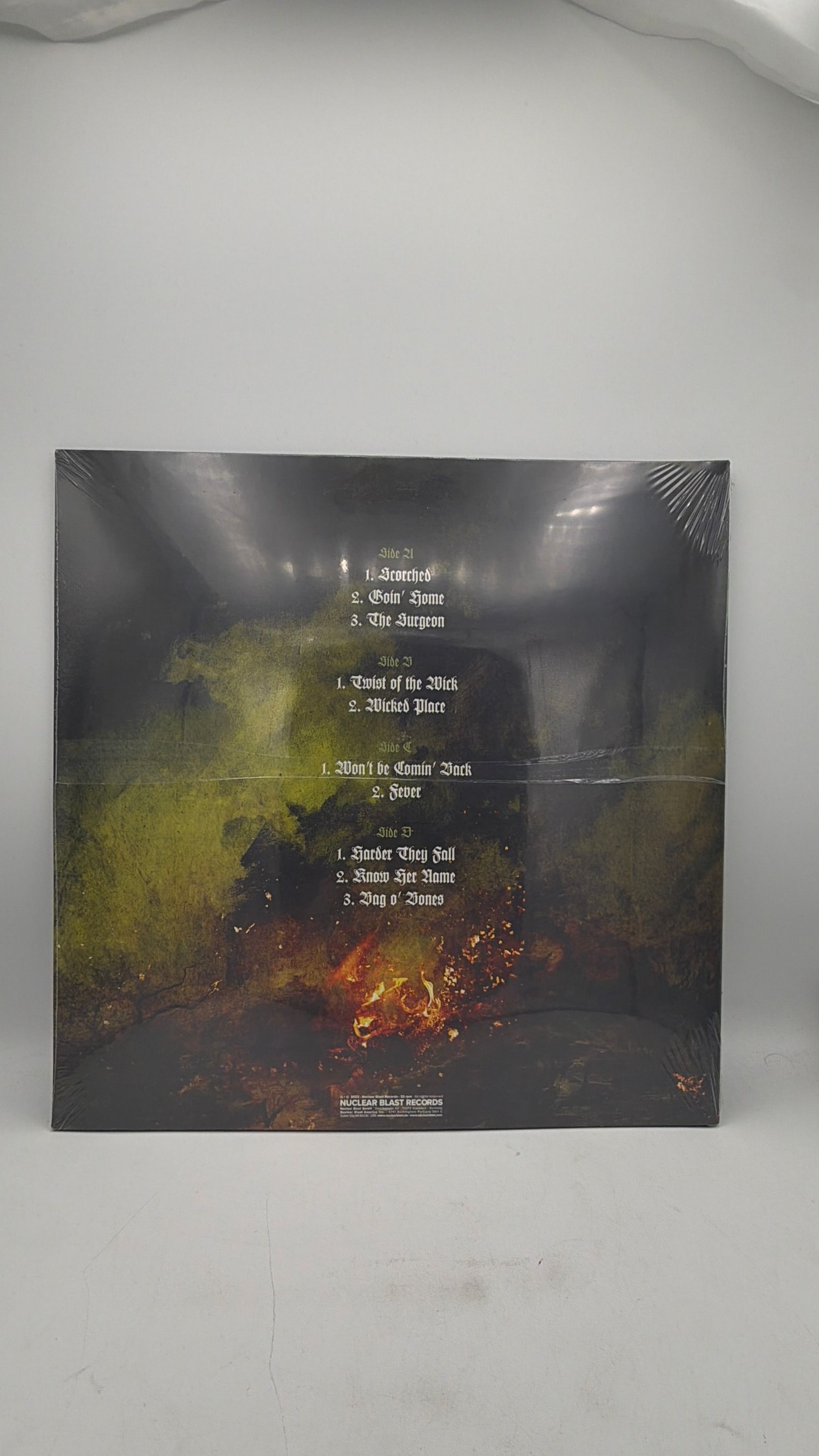 Vinyl Record | Overkill - Scorched (Orange Vinyl Gatefold 2LP) view 2