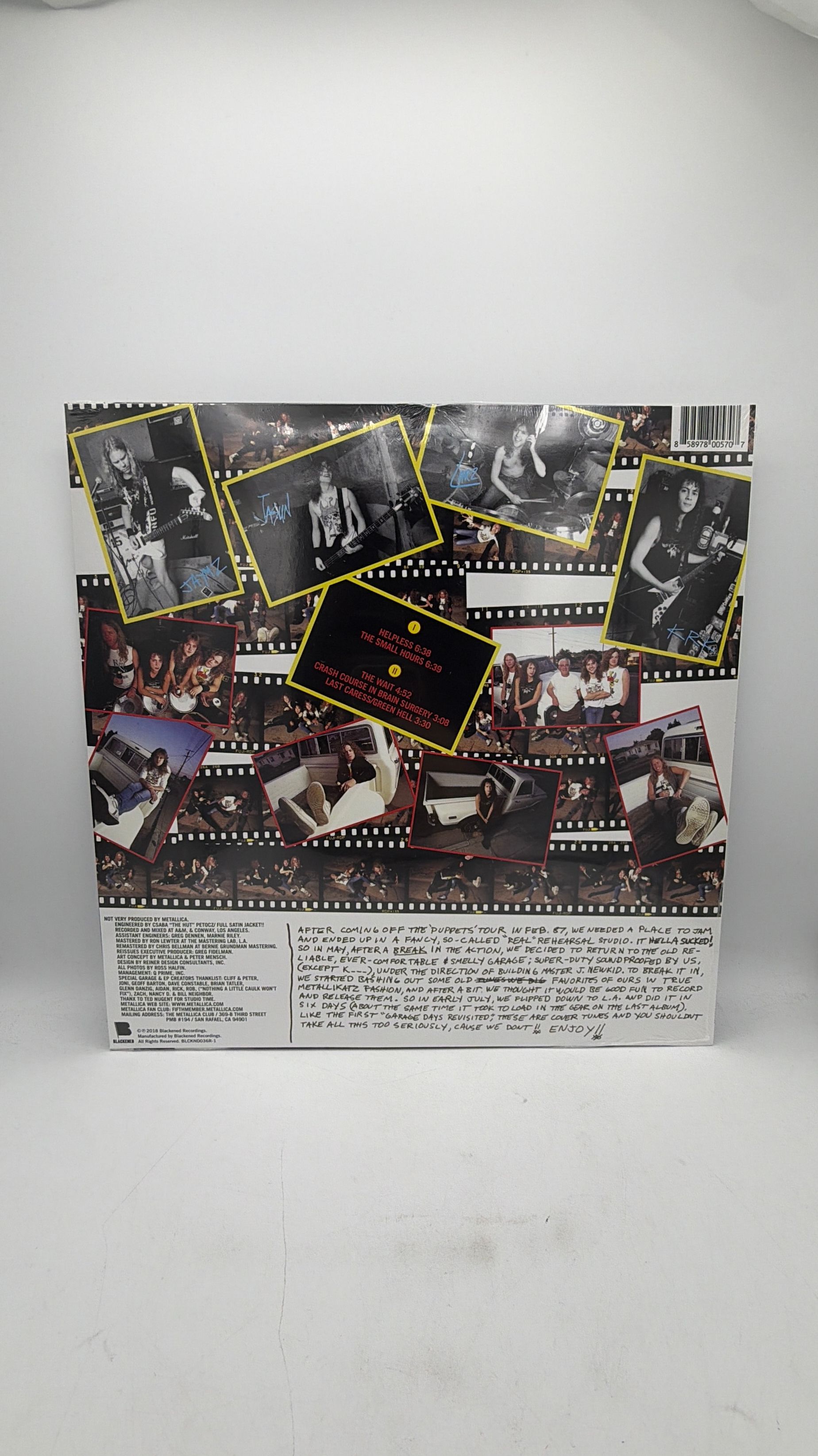 Vinyl Record | Metallica - Garage Days Re-Revisited (Remastered EP LP) view 2