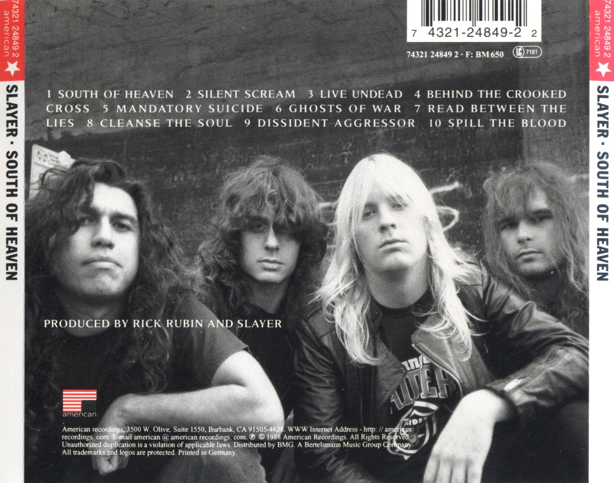 Vinyl Record | Slayer - South of Heaven (Vinyl LP Reissue) view 2