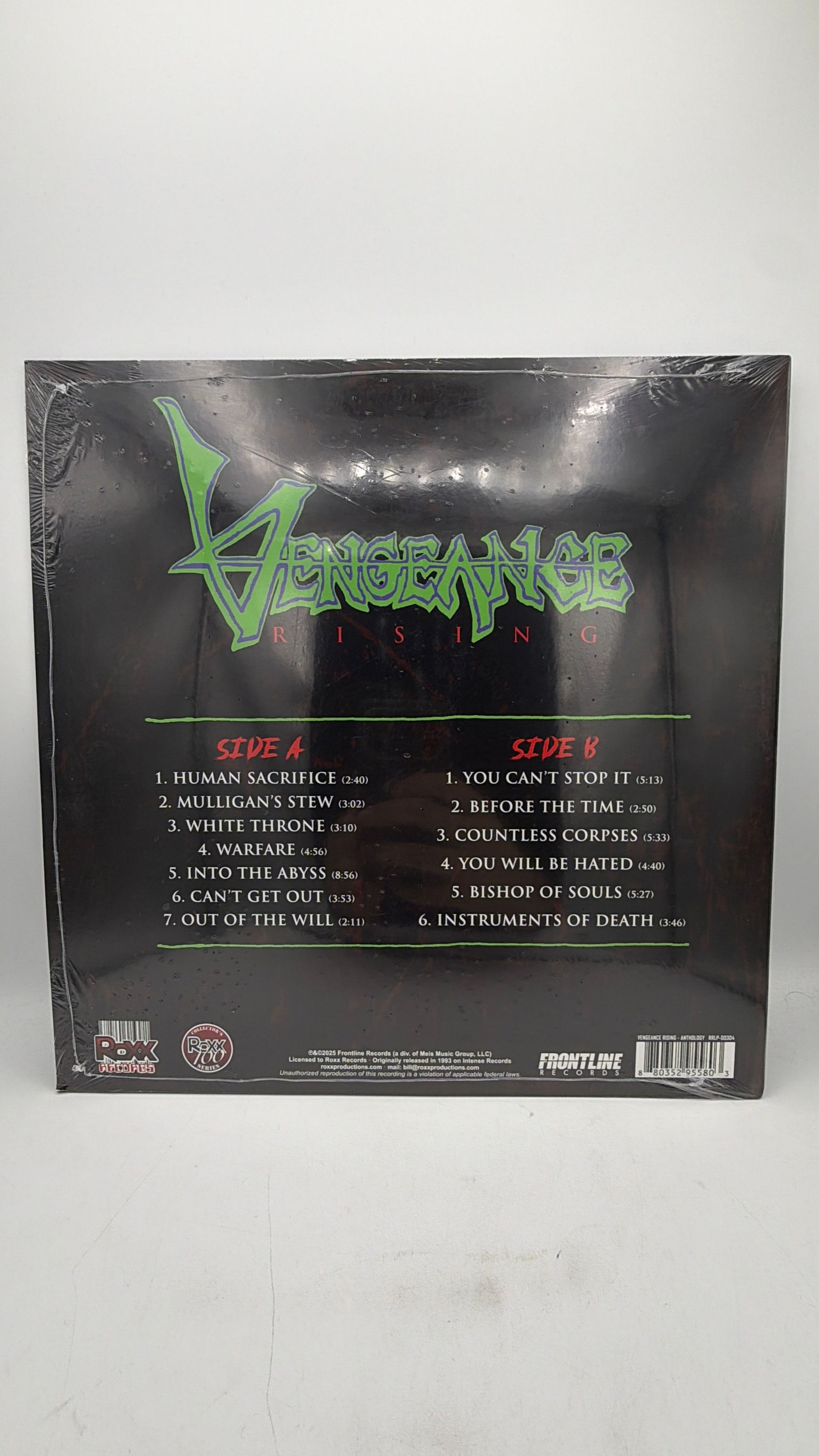 Vinyl Record | Vengeance Rising - Anthology (Blood Red/Black Limited Vinyl) view 2