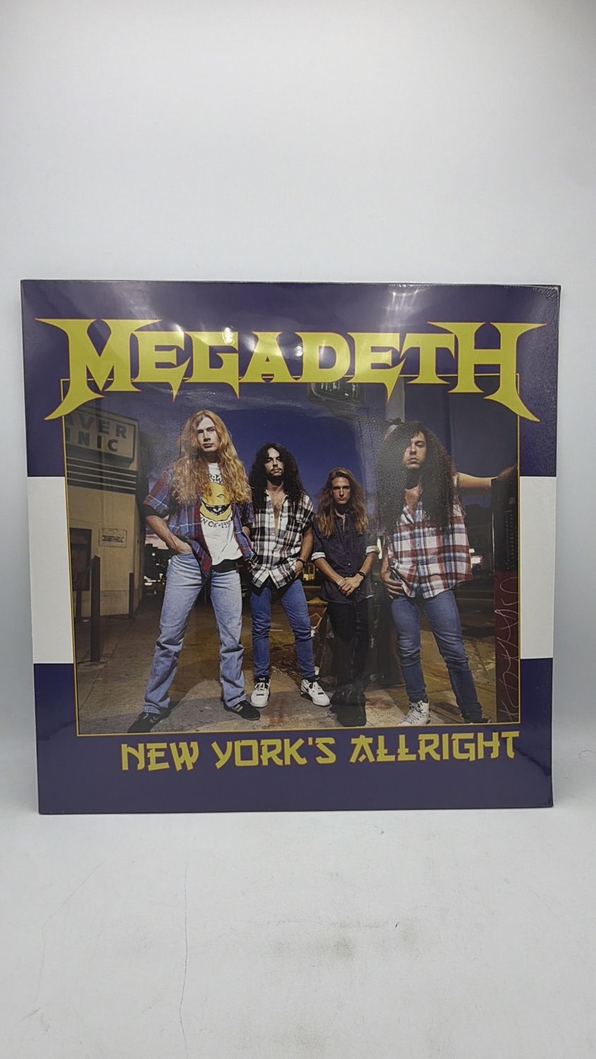 Vinyl Record | Megadeth - New York's Allright: Live at Webster Hall 1994 (Import LP)
