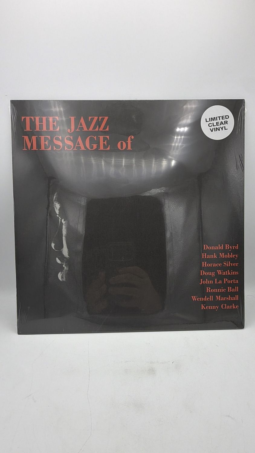 Vinyl Record | Donald Byrd, Hank Mobley, Horace Silver, Doug Watkins - The Jazz Message Of (clear vinyl LP compilation)