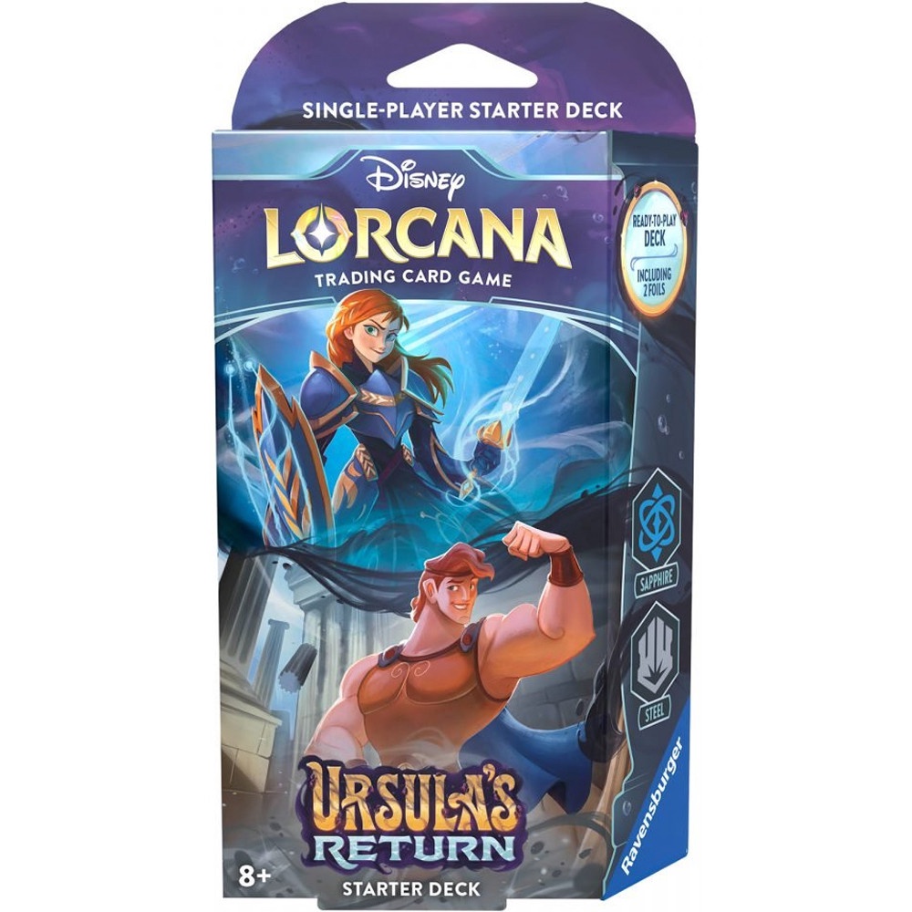 Ravensburger Disney Lorcana Ursula's Return Starter Deck - Anna & Hercules