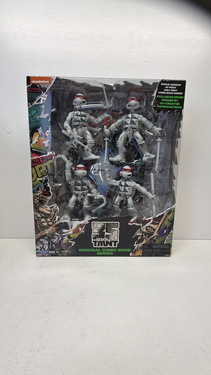 Playmates Figure | Teenage Mutant Ninja Turtles 35th Anniversary Collector 4-Pack