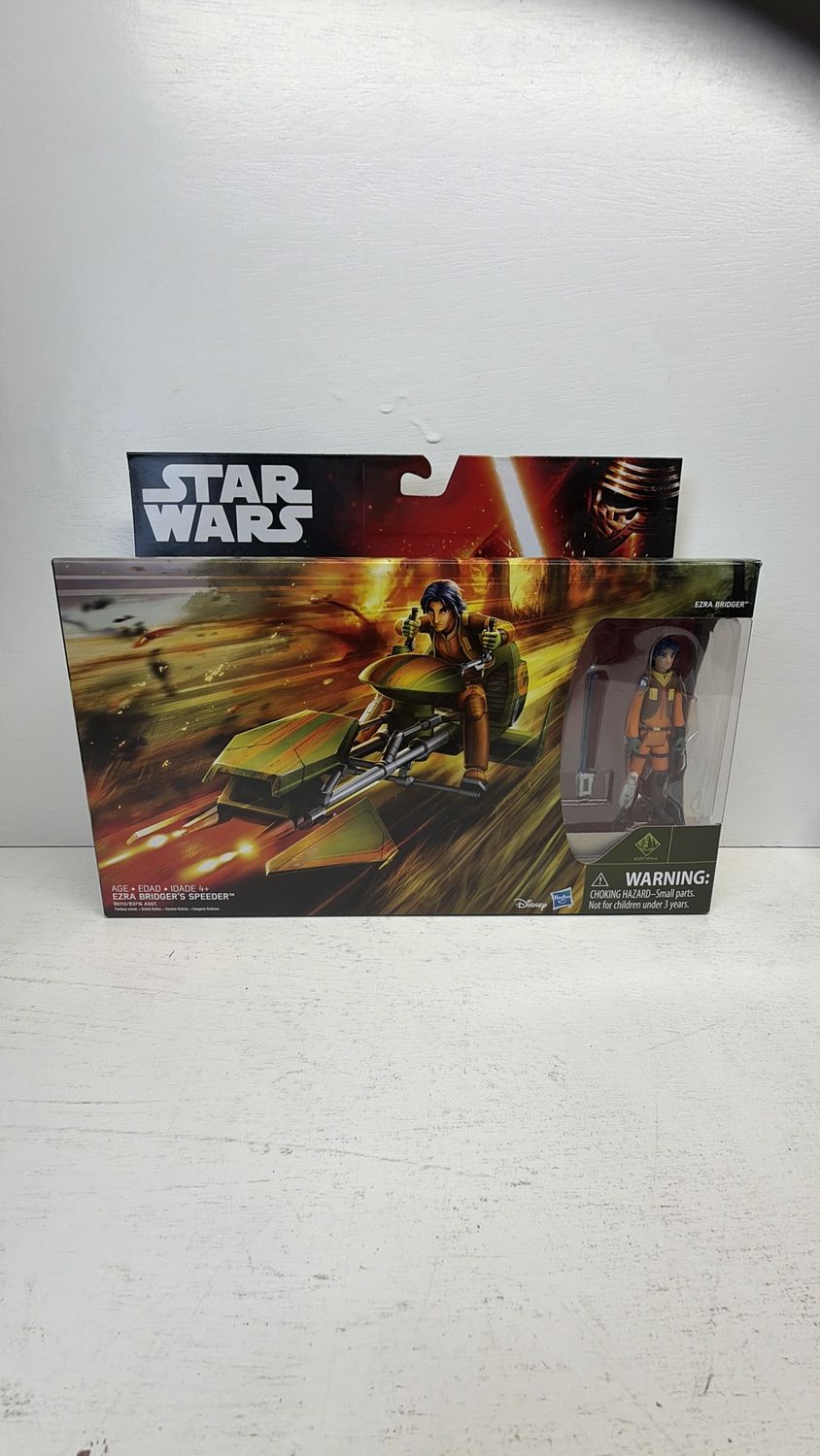 Hasbro Figure | Star Wars Rebels Ezra Bridger's Speeder with Ezra