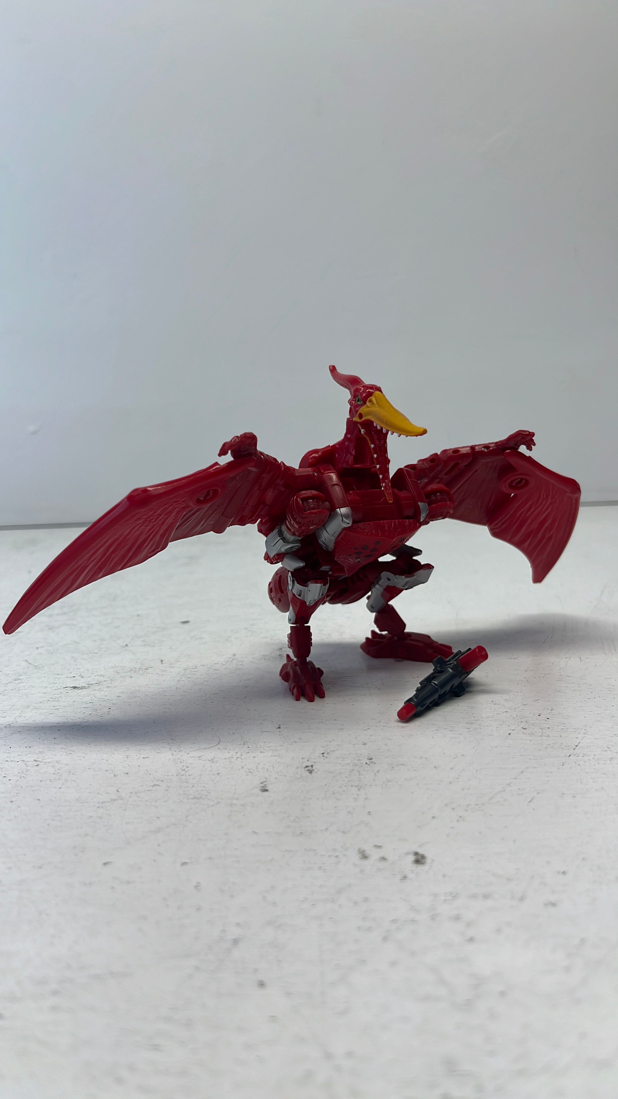 Hasbro Transformers Kingdom Golden Disk Collection Terrorsaur Figure 2021 (used) Missing Disk view 3