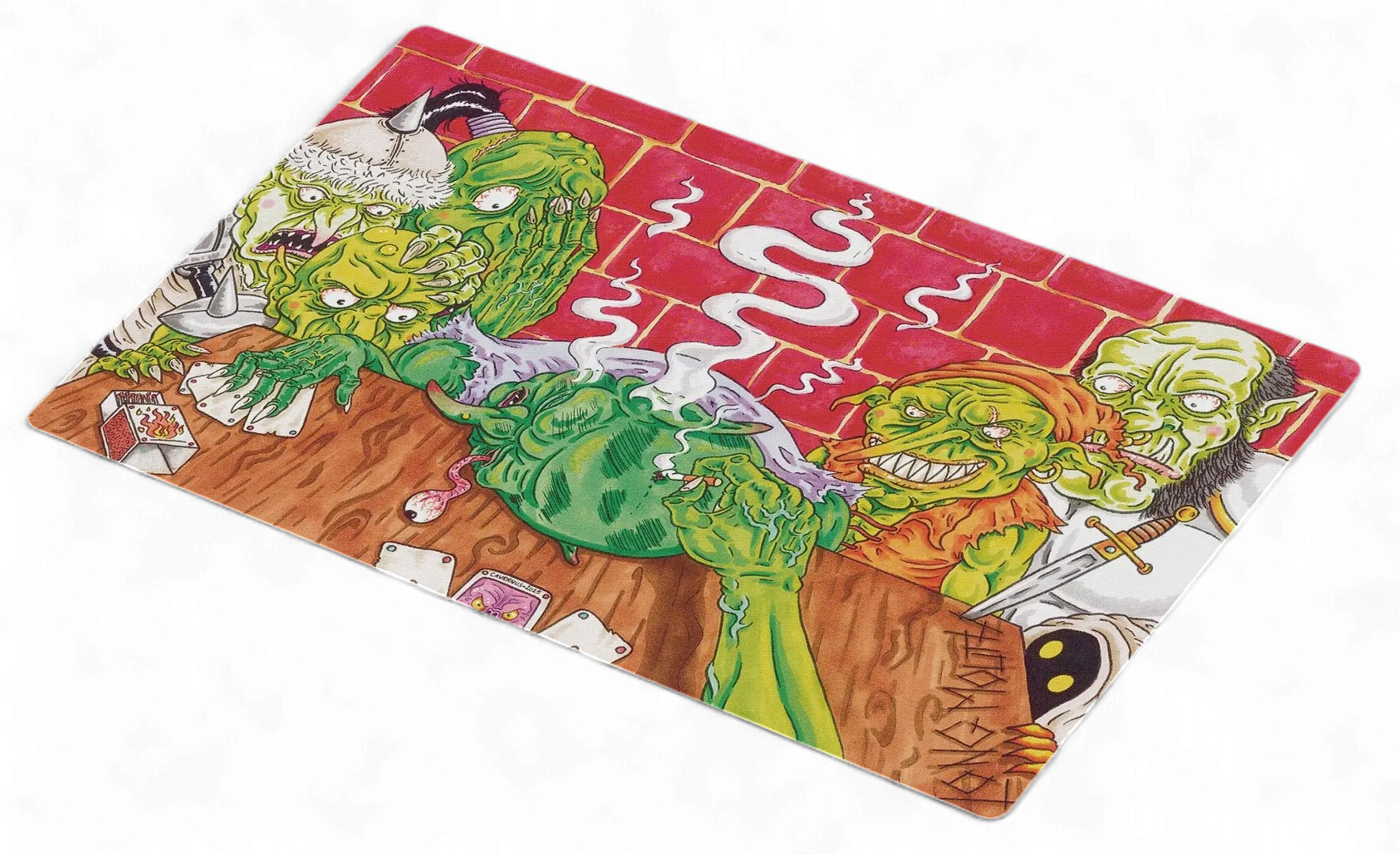 Long Mouth Games Playmat - Burnd