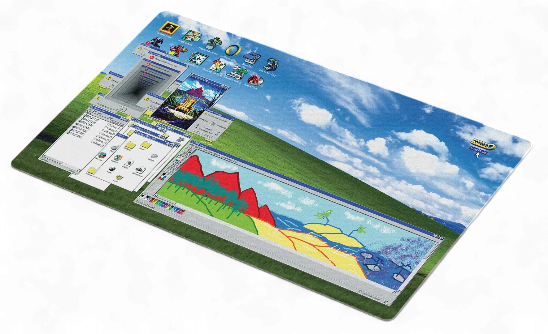 Long Mouth Games Playmat - Windows The Gathering