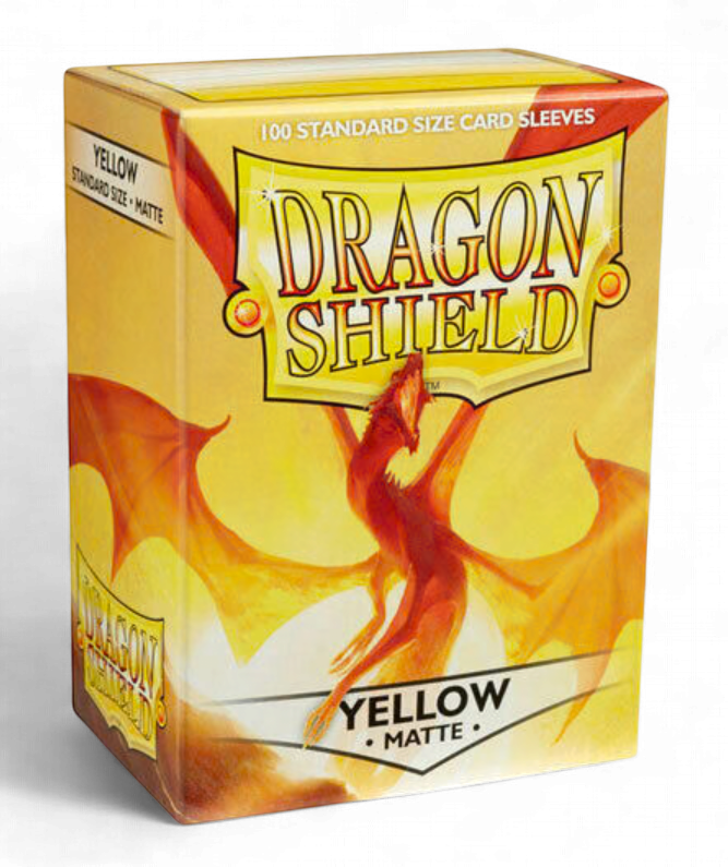 Dragon Shield Card Sleeves - Yellow (100ct)