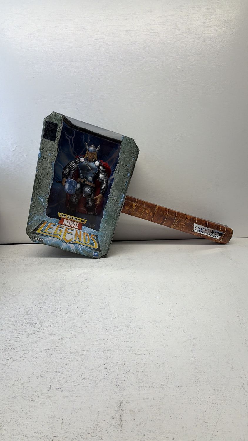 Hasbro 2011 The Return OF Marvel Legends THOR Hammer Action Figure SDCC Exclusive